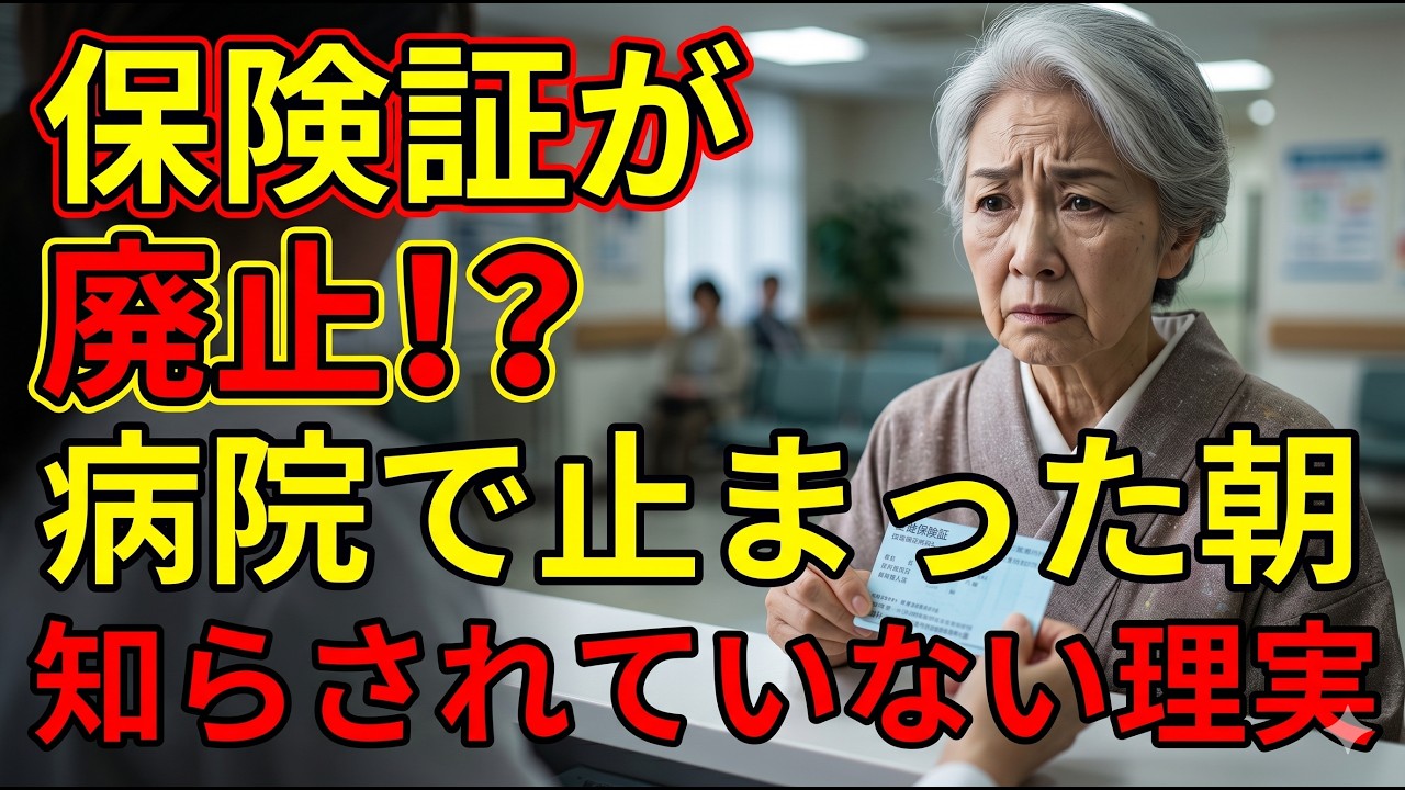 [病院で止められた]保険証が使えないと言われた朝…その理由を誰も教えてくれなかったドロドロドラマ,愛憎ドラマ,スカッとする話,シニア向けドラマ,シニア世代,朗読チャンネル,朗読ドラマ,大人向け朗読