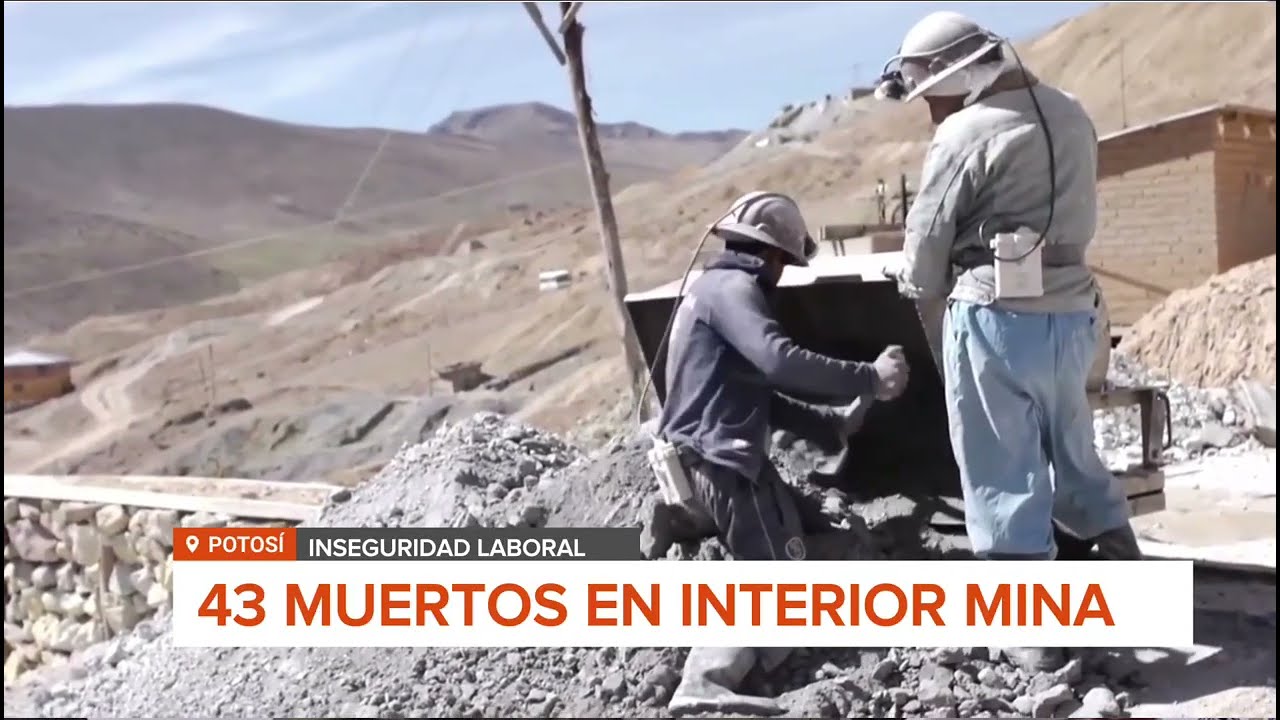 43 MINEROS PIERDEN LA VIDA EN LO QUE VA DEL AÑO