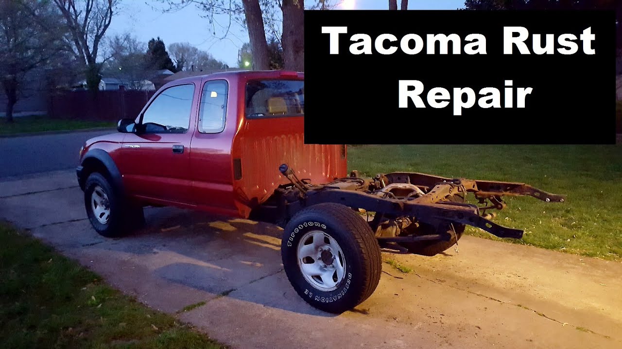 Toyota Tacoma Frame Rust Repair Episode 1 of 2