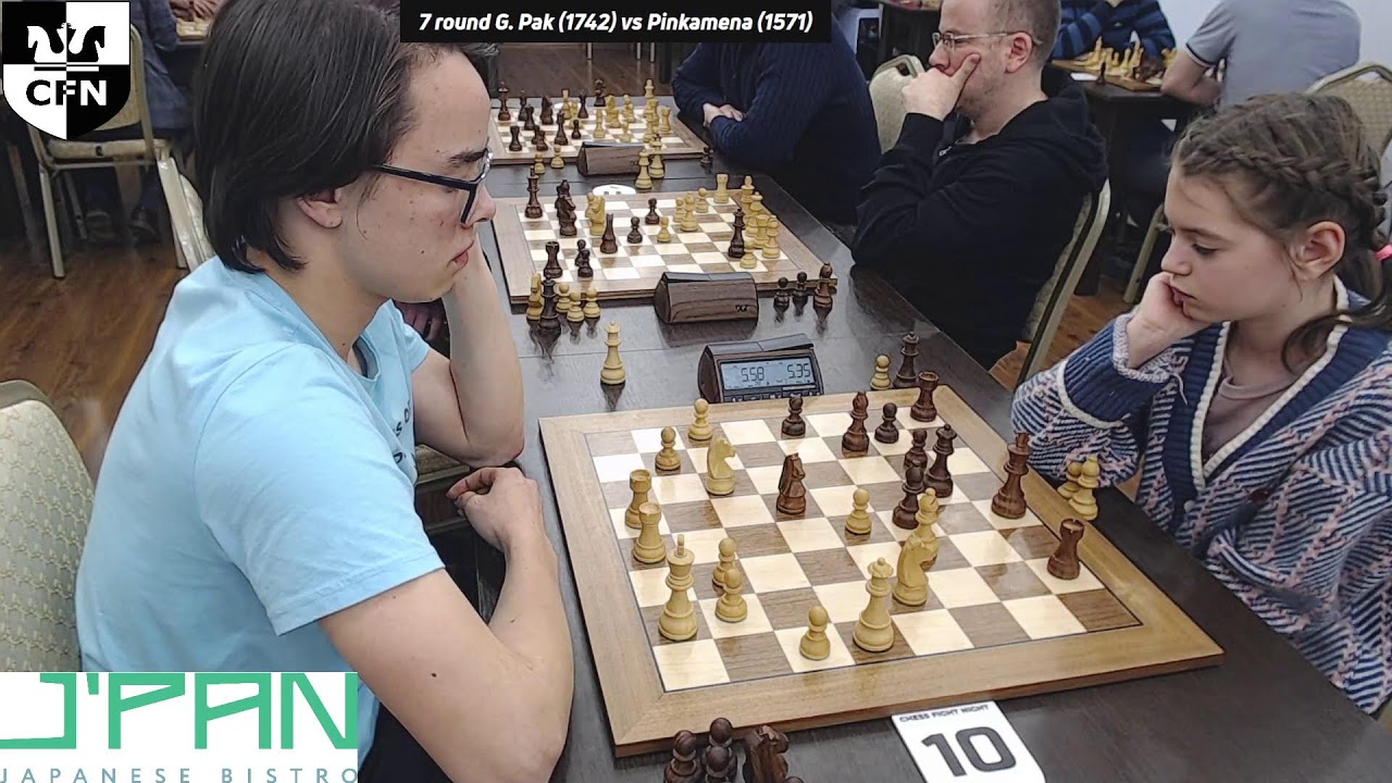 Pinkamena. Chess Fight Night. Rapid IV-XXI