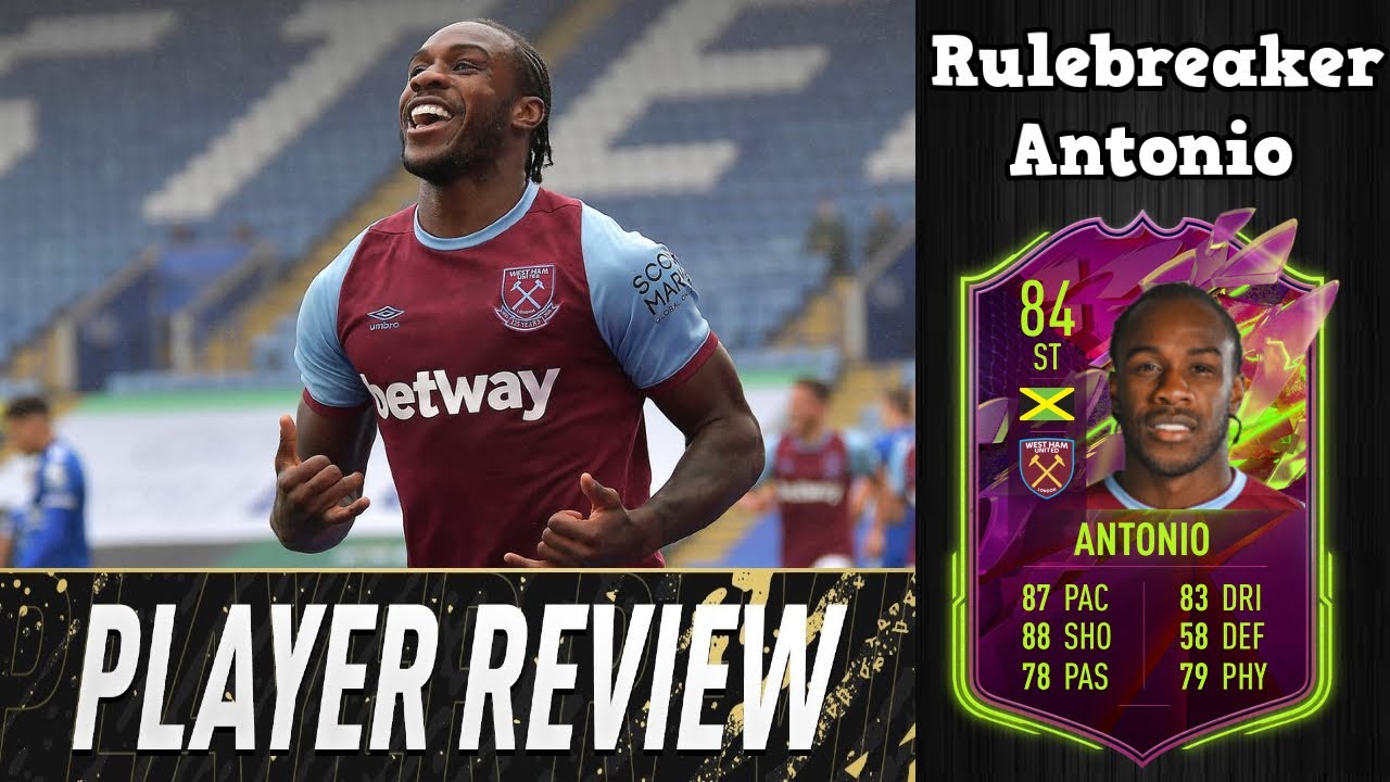 84 RULEBREAKER MICHAIL ANTONIO PLAYER REVIEW - FIFA 22 ULTIMATE TEAM