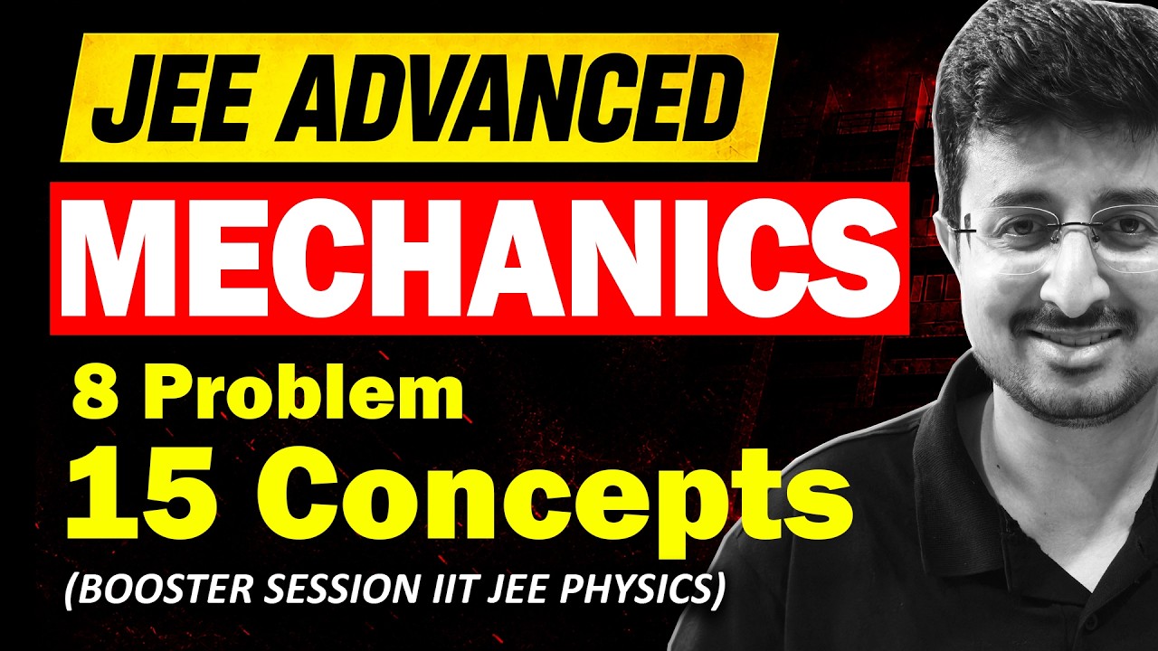 JEE ADV 2026: Mechanics Booster Session | Eduniti | Mohit Sir