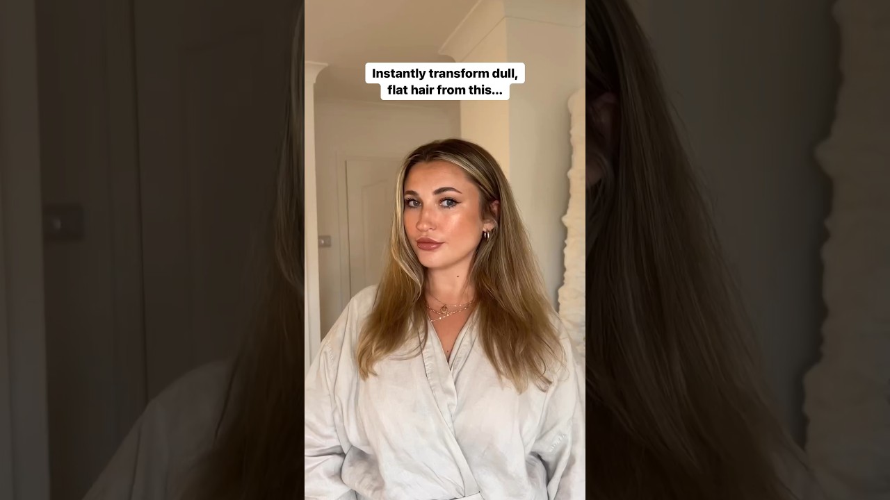 Tutorial for shiny, voluminous hair! ✨ #hairburst #haircare #washday #hairstyle