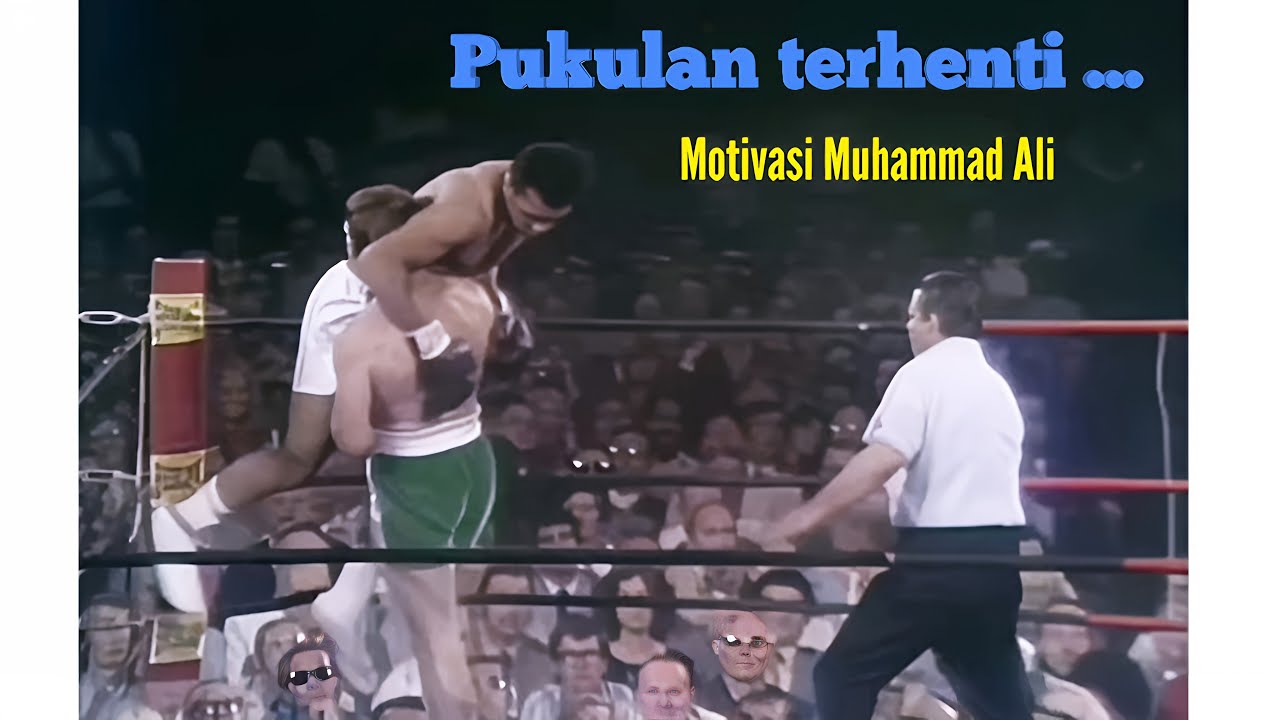 Ketika Muhammad Ali mengampuni lawannya yang sombong diatas ring tinju