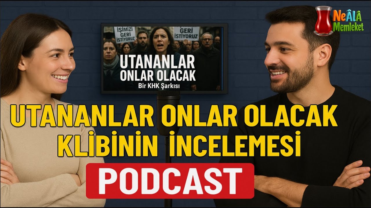 UTANANLAR ONLAR OLACAK Şarkısı - İNCELEMESİ #podcast #keşfet #klip #khktv #ai #aiart