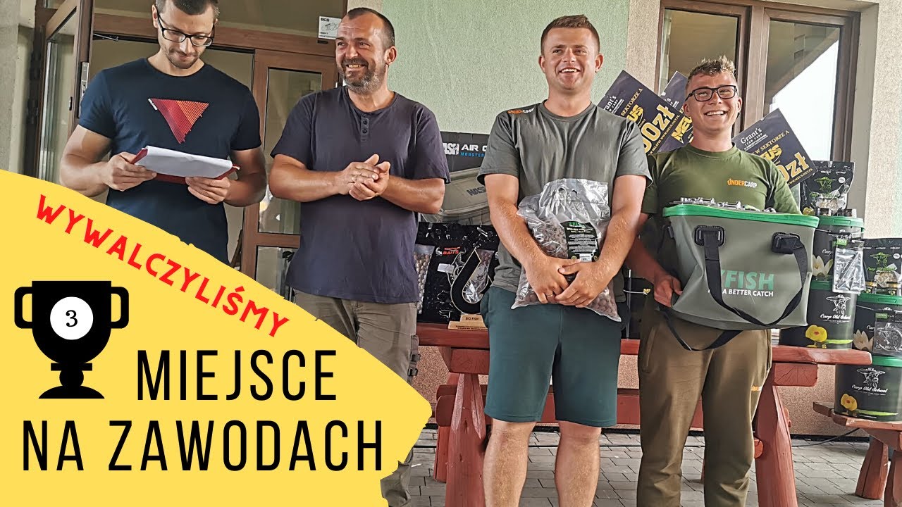 ZDOBYLIŚMY 3 MIEJSCE NA ZAWODACH KARPIOWYCH