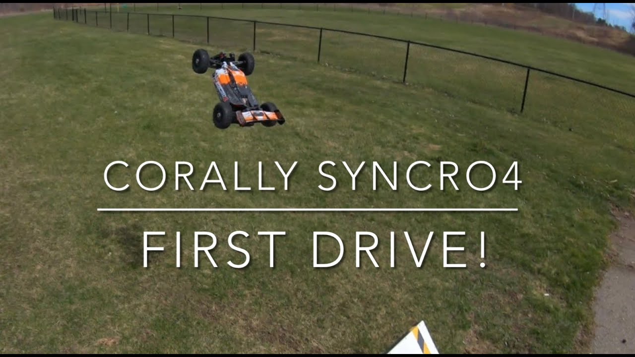 Team Corally Syncro4 First Drive