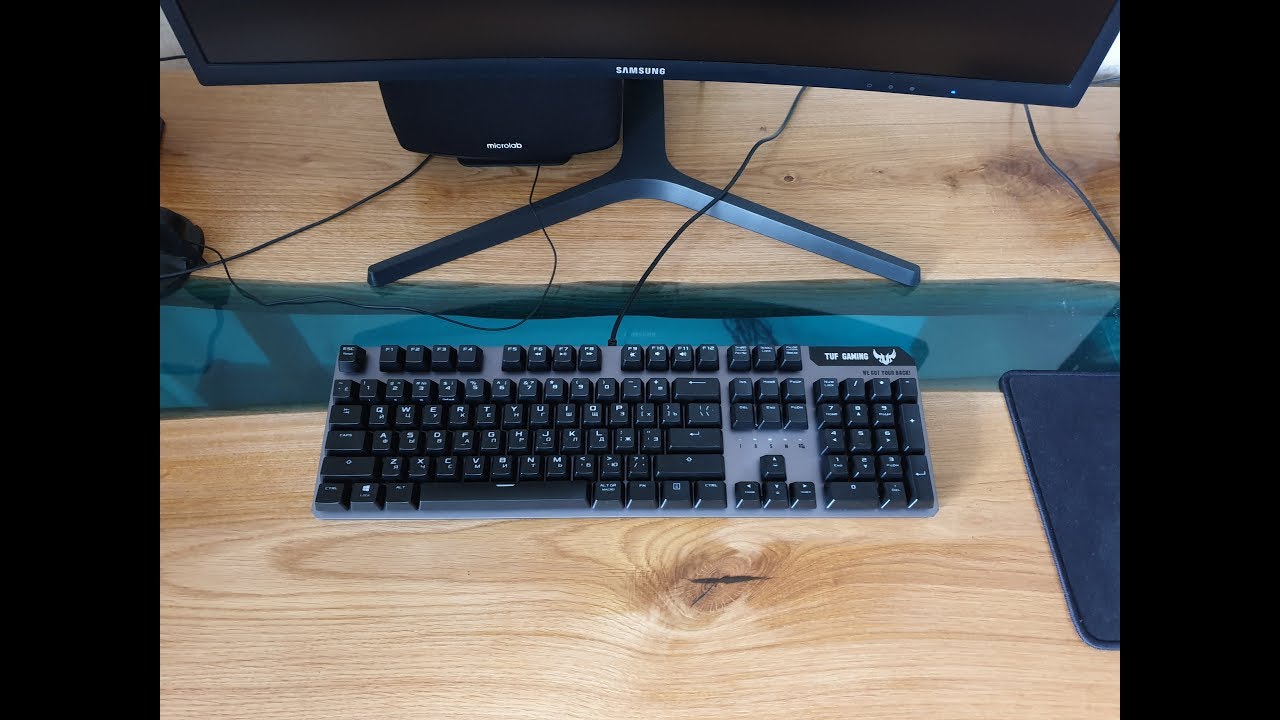 Клавиатура ASUS TUF Gaming K7 optical-mech