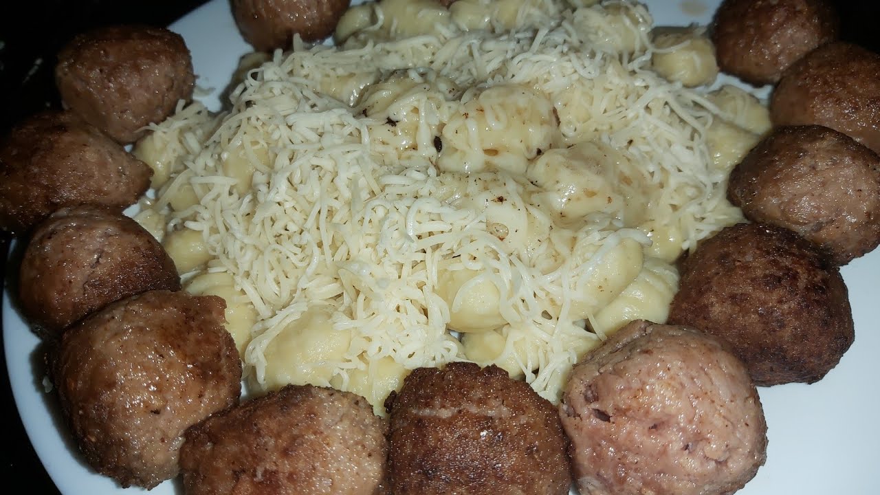 Degustation #116 knoci au gruyère et boulette de viande (someman 100)