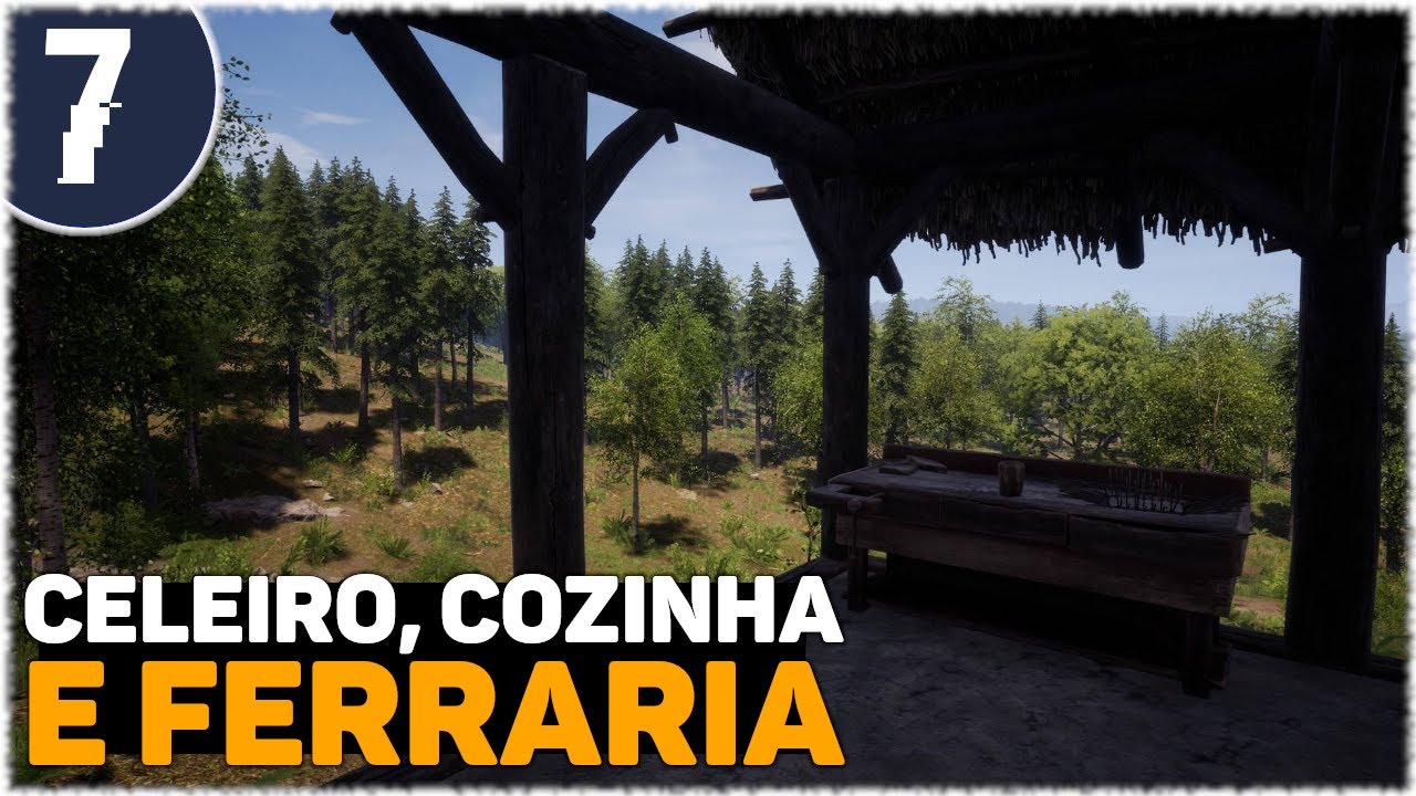 Celeiro, Ferraria e Cozinha | Medieval Dynasty EP 07 | Gameplay PC PTBR 2022 (PS5 XBS Release)