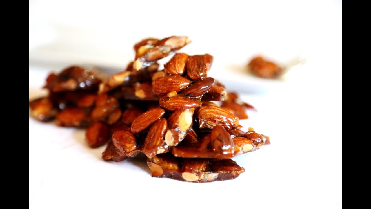 Homemade Candy - Almond Brittle Recipe - Heghineh Cooking Show