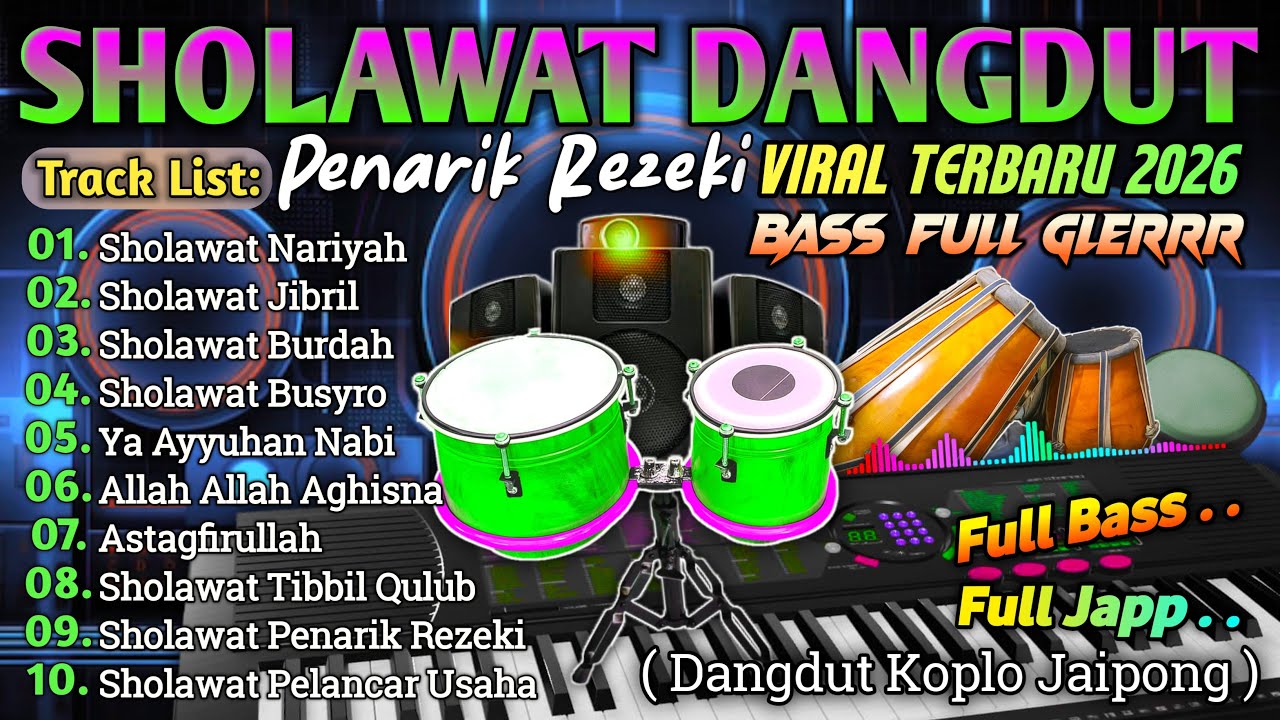 SHOLAWAT NABI TERBARU 2026 | SHOLAWAT PEMIKAT REZEKI PALING MUSTAJAB | SHOLAWAT JIBRIL. NARIYAH