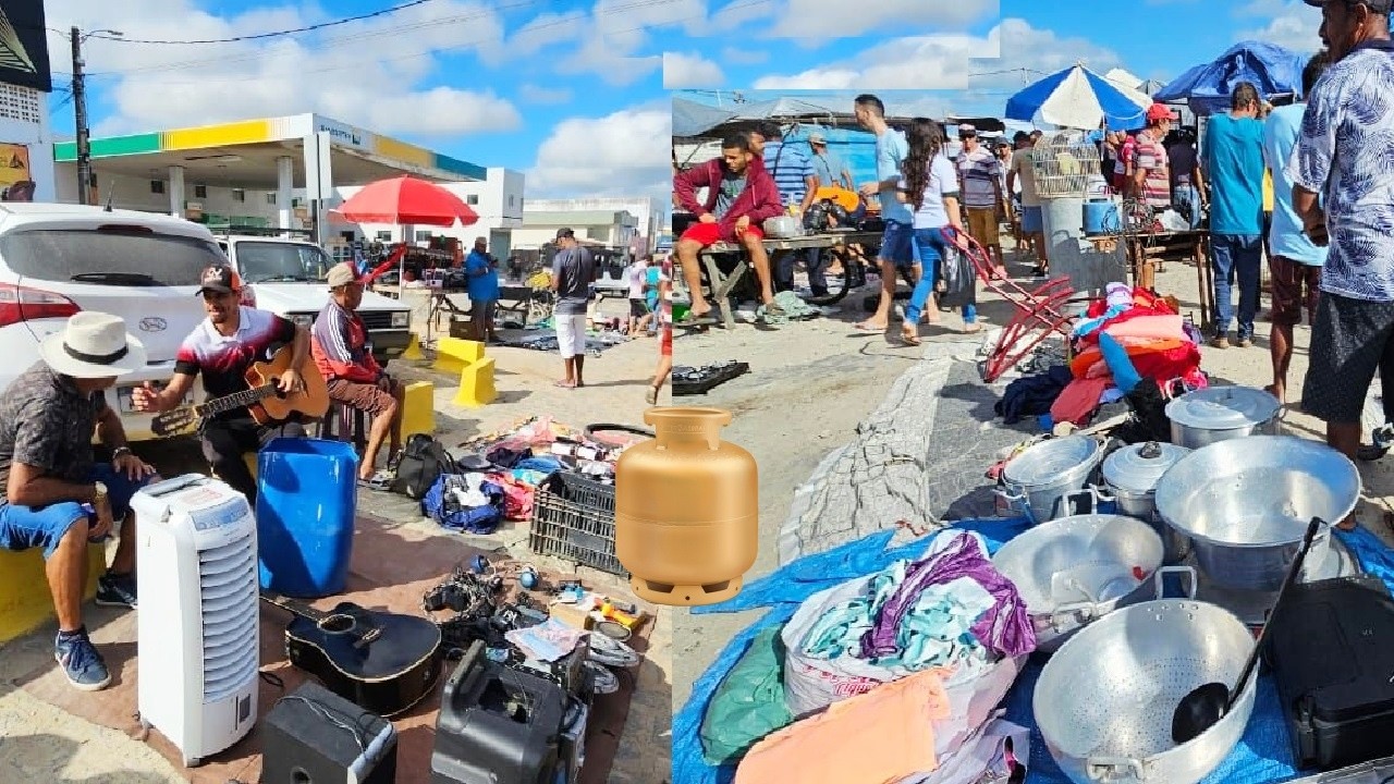 FEIRA DO ROLO EM SANTA CRUZ-PE TEM MUITAS RELÍQUEAS