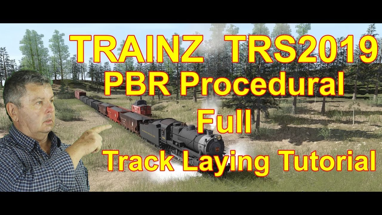 TRAINZ Railroad Simulator 2019 Route Building Part 1