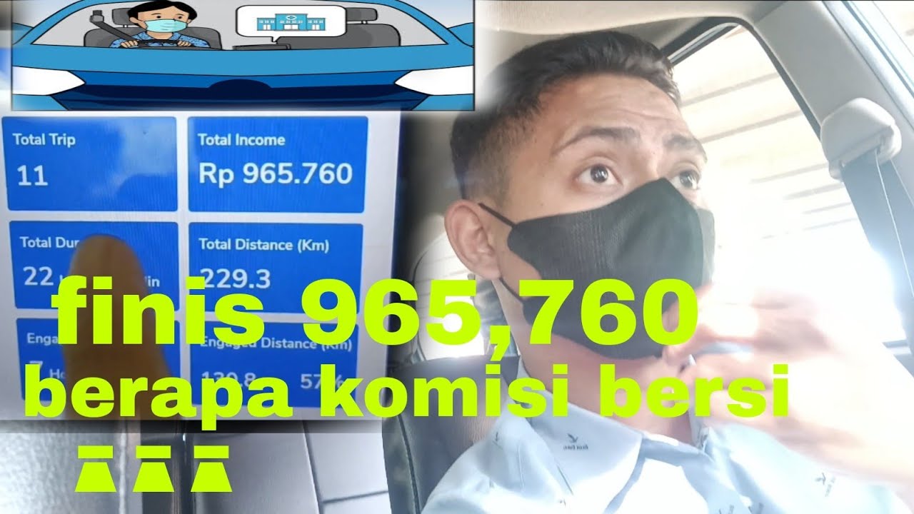 orentasi pengecekan mobil sampai finis argo 965rb dan pembagian komisi bersi!! bensin 186rb!!