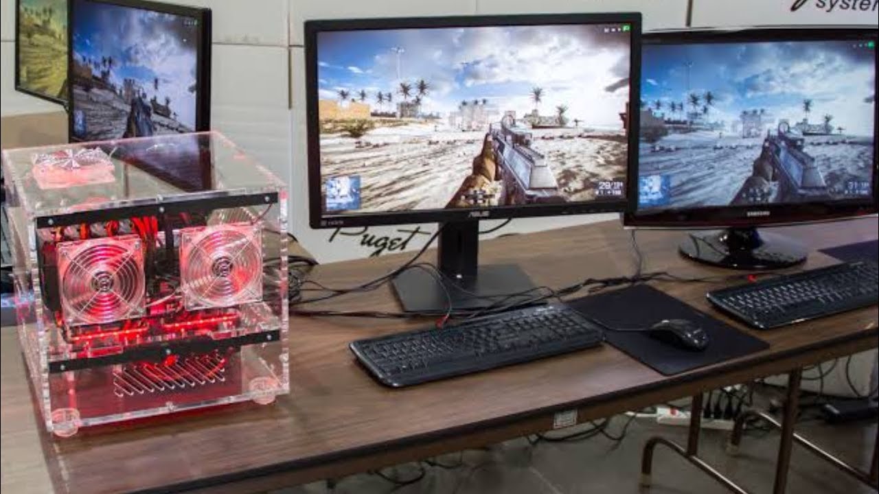 My gaming setup! (Watch till the end)