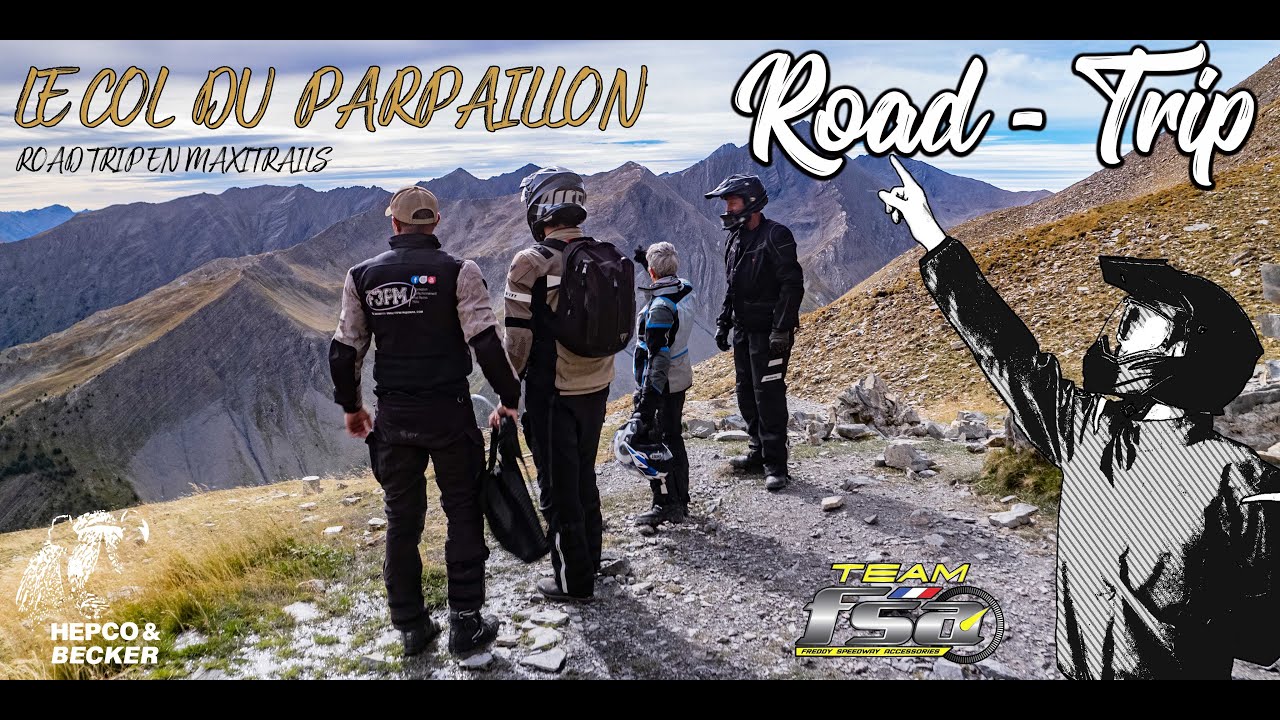 Le Parpaillon & le col de VARS  en Ténéré 700 - Norden 900 - Tiger 800 XCA en duo & BMW 1200 GSA