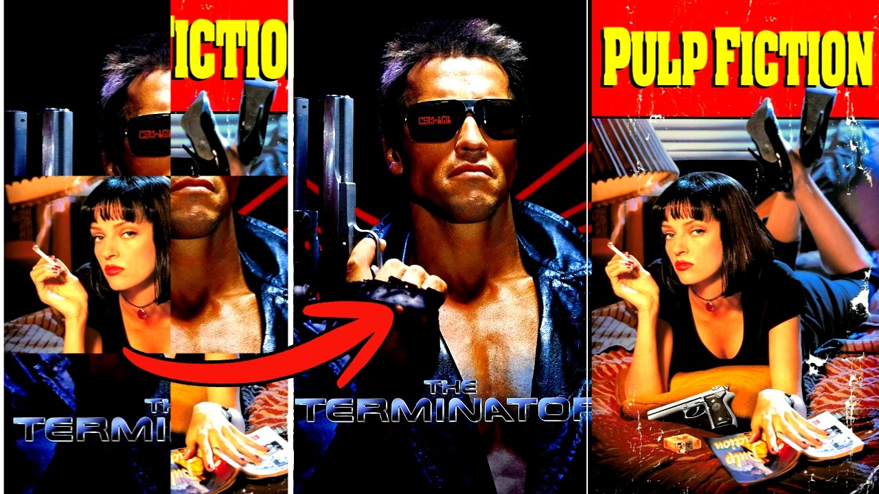 80s vs 90s Movie Poster Mashup Challenge | Double the Points, Double the Fun!