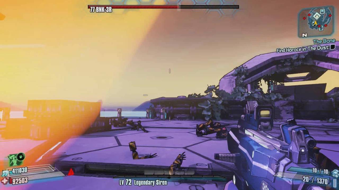 Borderlands 2 Boss BUNK3R UVHM 72 lvl + 3 OP