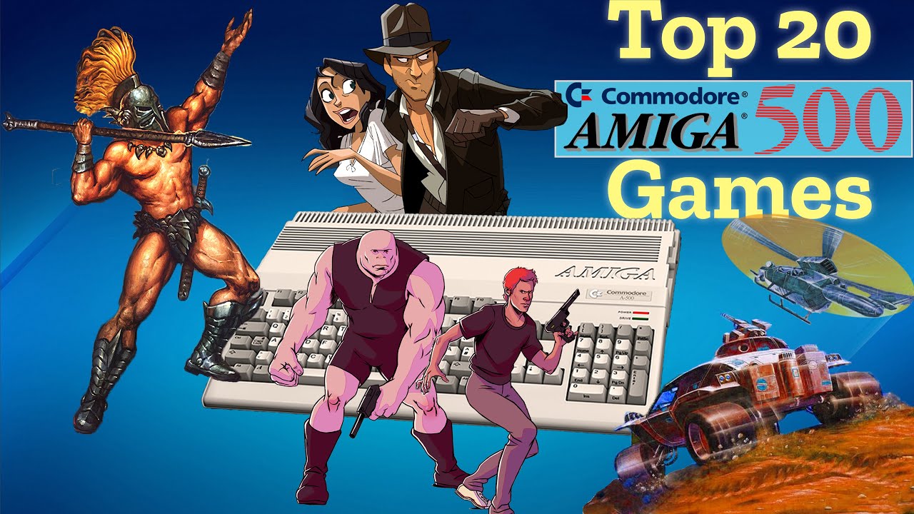 Top 20 Amiga 500 Games - Best Amiga Games of All time - In alphabetical order