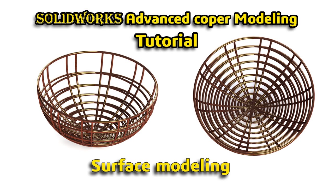 Advanced Solidworks modeling tutorial | Solidworks Tutorials