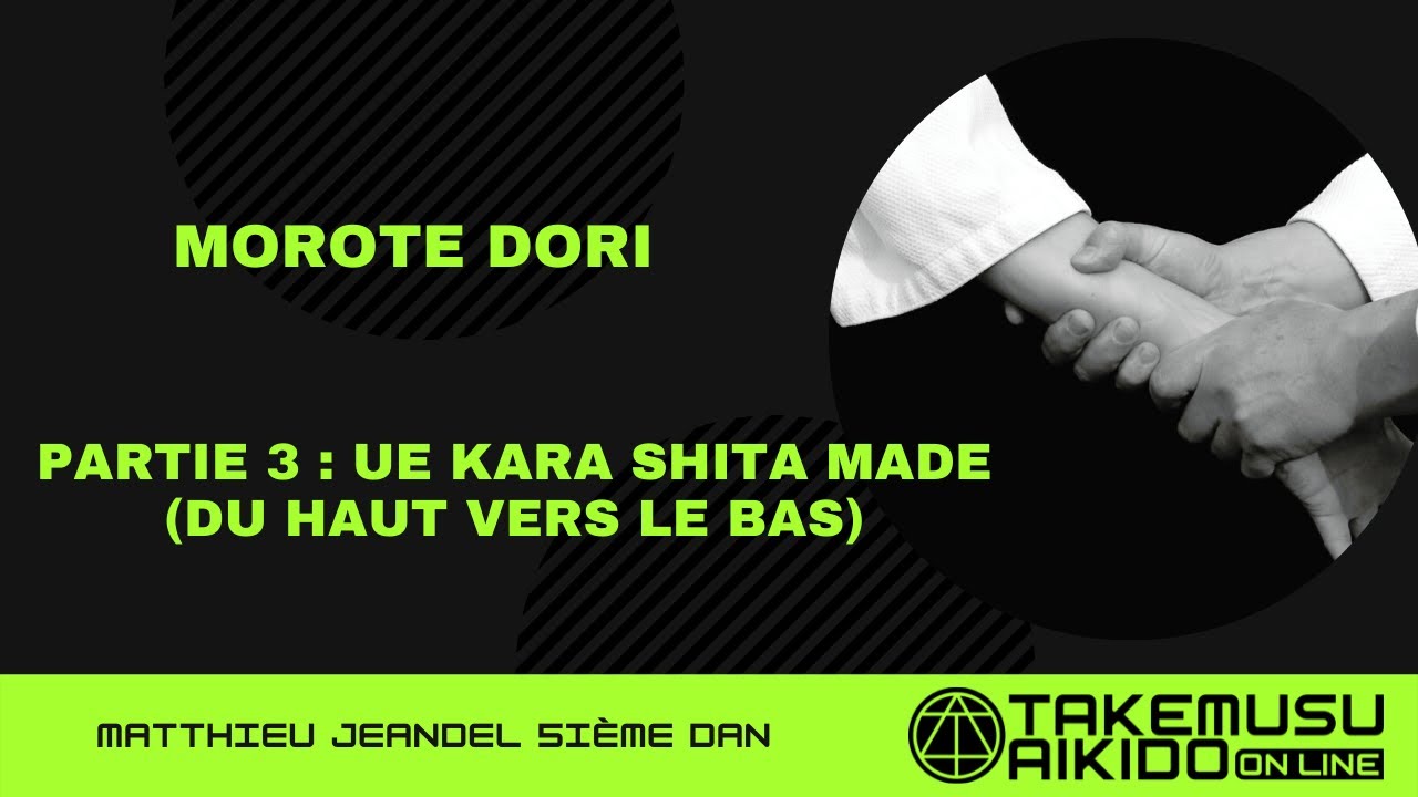 Morote Dori - Partie 3 - Ue Kara Shita Made (du haut vers le bas) - Matthieu Jeandel - 5ième dan