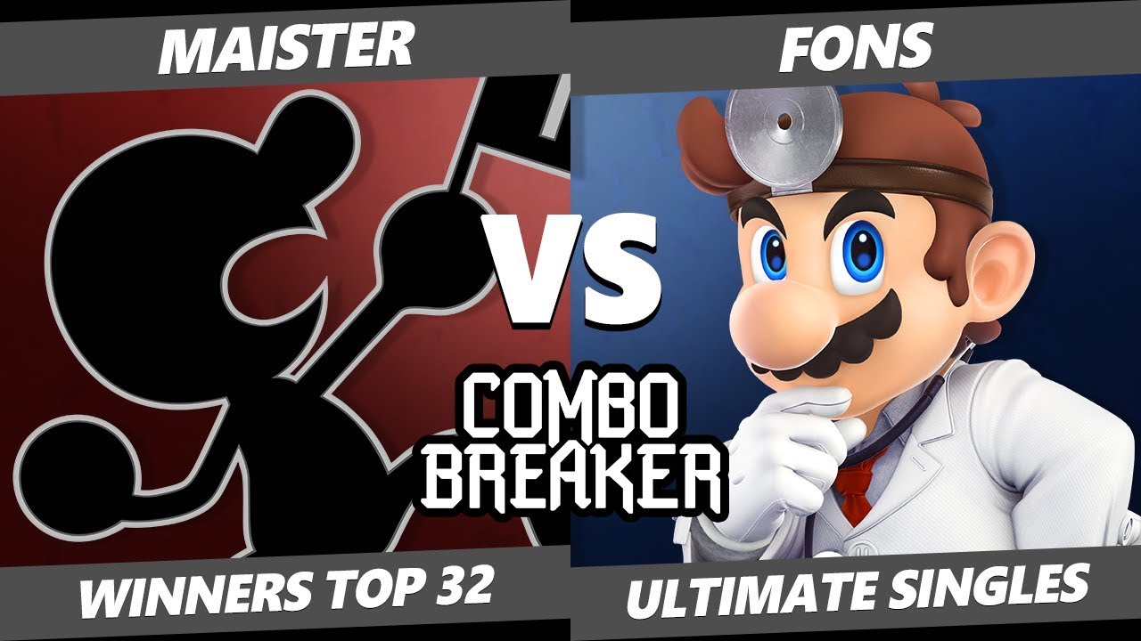 CB 2019 SSBU - SV KJS | Maister (Game & Watch) Vs. Fons (Dr. Mario) Smash Ultimate Tournament W T32