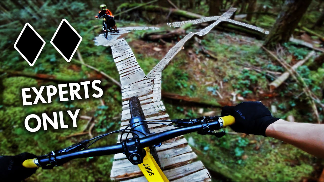 Now THIS Is A Double Black Trail
