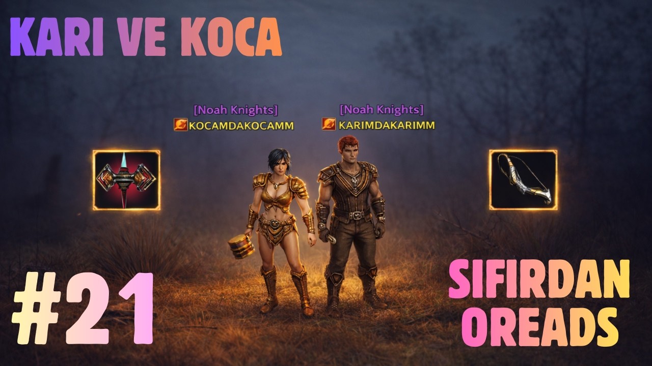 KARI KOCA SIFIRDAN OREADS! - YAYIN KESİTLERİ #21 #knightonline