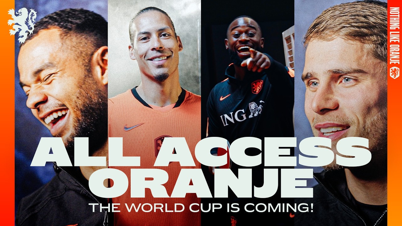 The #FIFAWorldCup is coming! 😍⏳ | ALL ACCESS ORANJE 🎥🦁