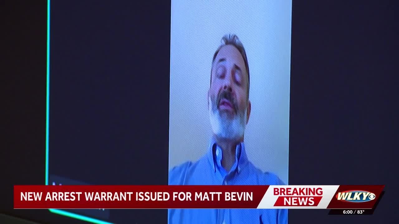 Former KY Gov. Matt Bevin has warrant issued for his arrest