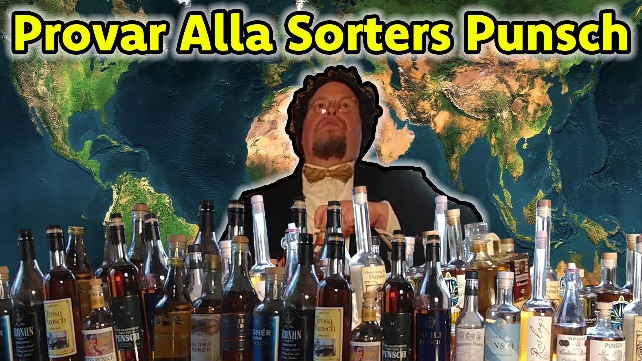 Edward provar alla sorters punsch