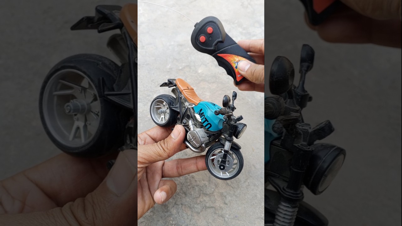 Remote Control Bike #ninja #bike #remotecontrol #scalemodel #rccar #modelcars #helicopter #lambo #jc