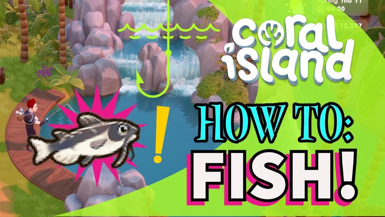 Coral Island: Как ловить рыбу