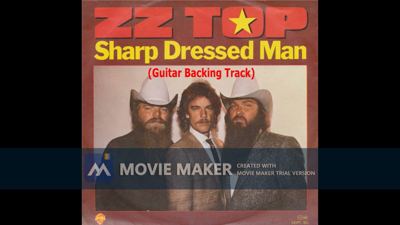 ZZ Top - Sharp Dressed Man (Guitar Backing Track)