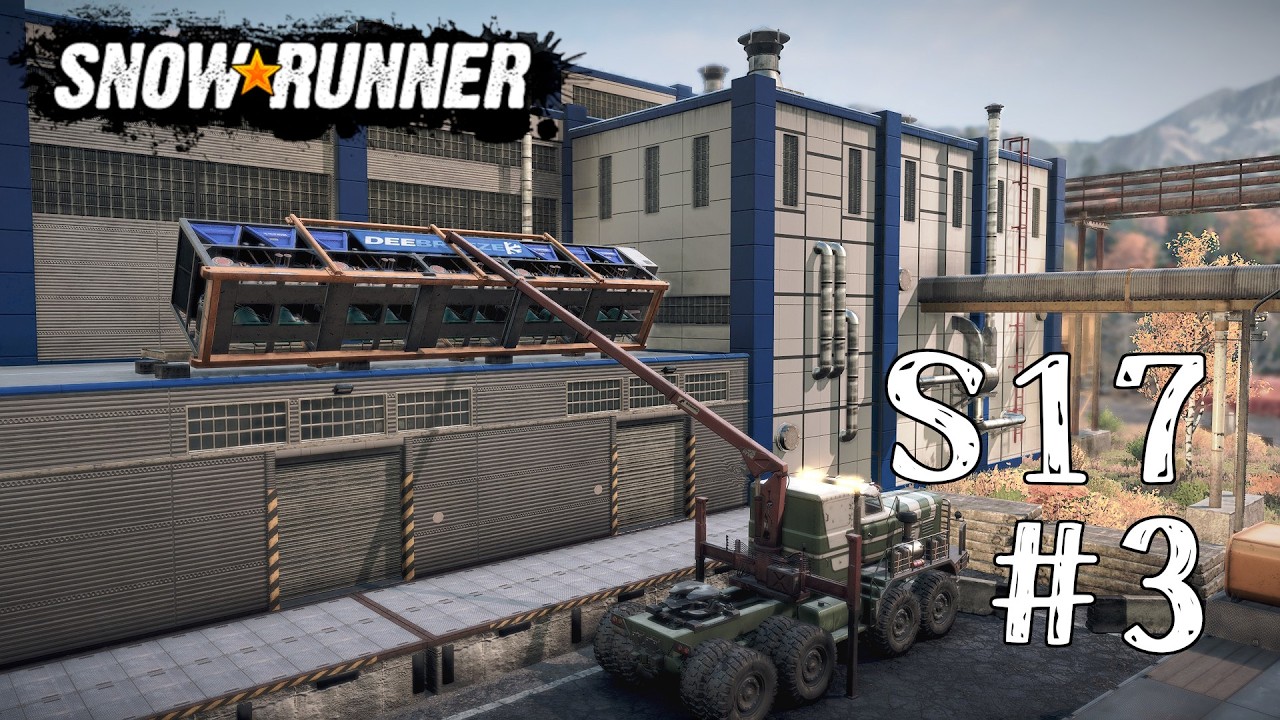 【SnowRunner S17-3】インフラ復旧がんばります / Season 17 Playthrough【Zurdania】