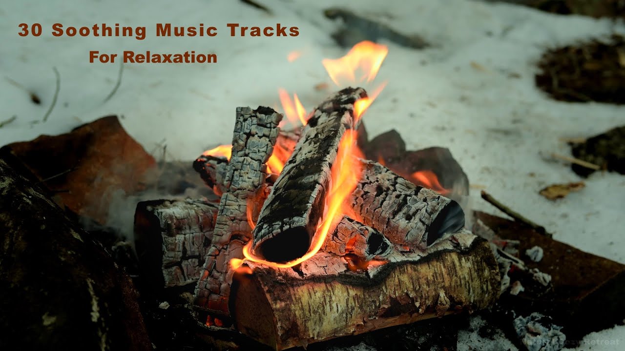 🔥 A Calm Moment by the Fire | Natural Fire Sounds & Soft Instrumental Music