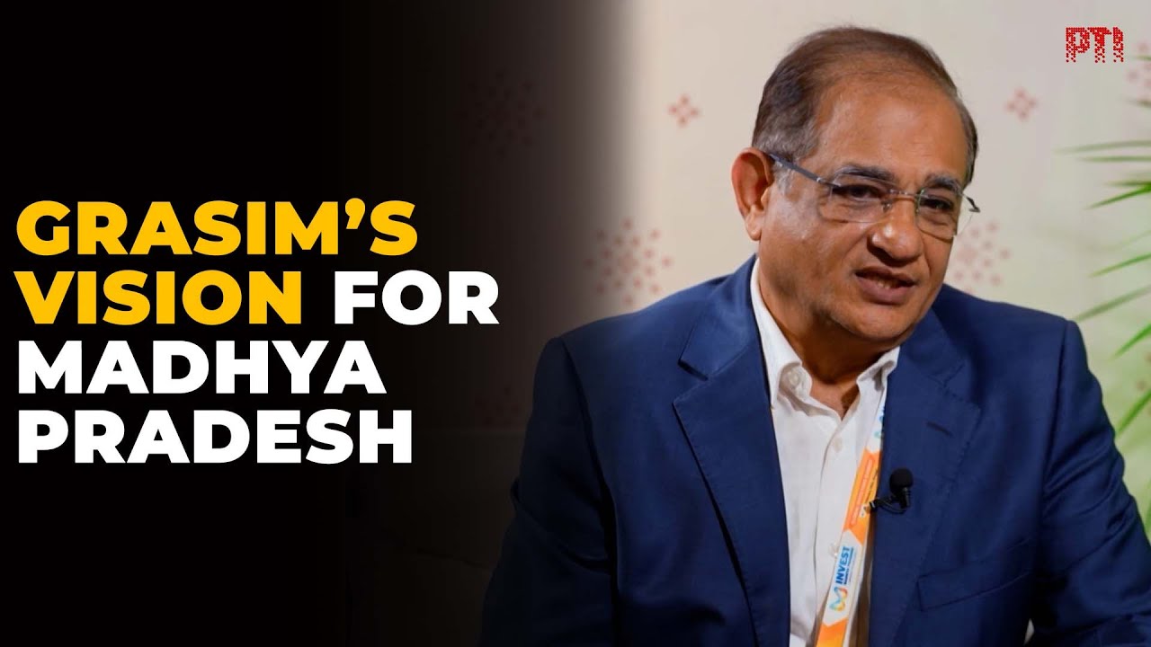 HK Agarwal on Grasim Industries&rsquo; investment plans in Madhya Pradesh at GIS 2025
