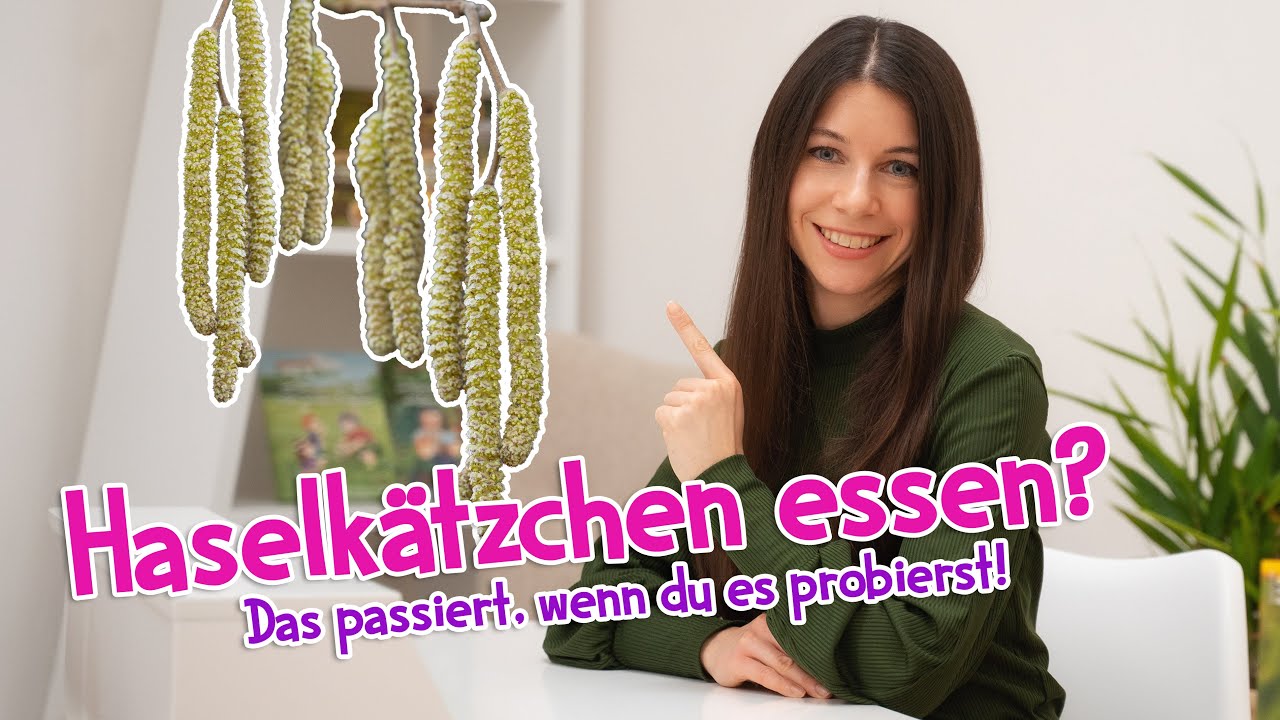 Haselkätzchen essen? 😺 Was passiert, wenn du es probierst! #wildkräuter #heilpflanzen #garten