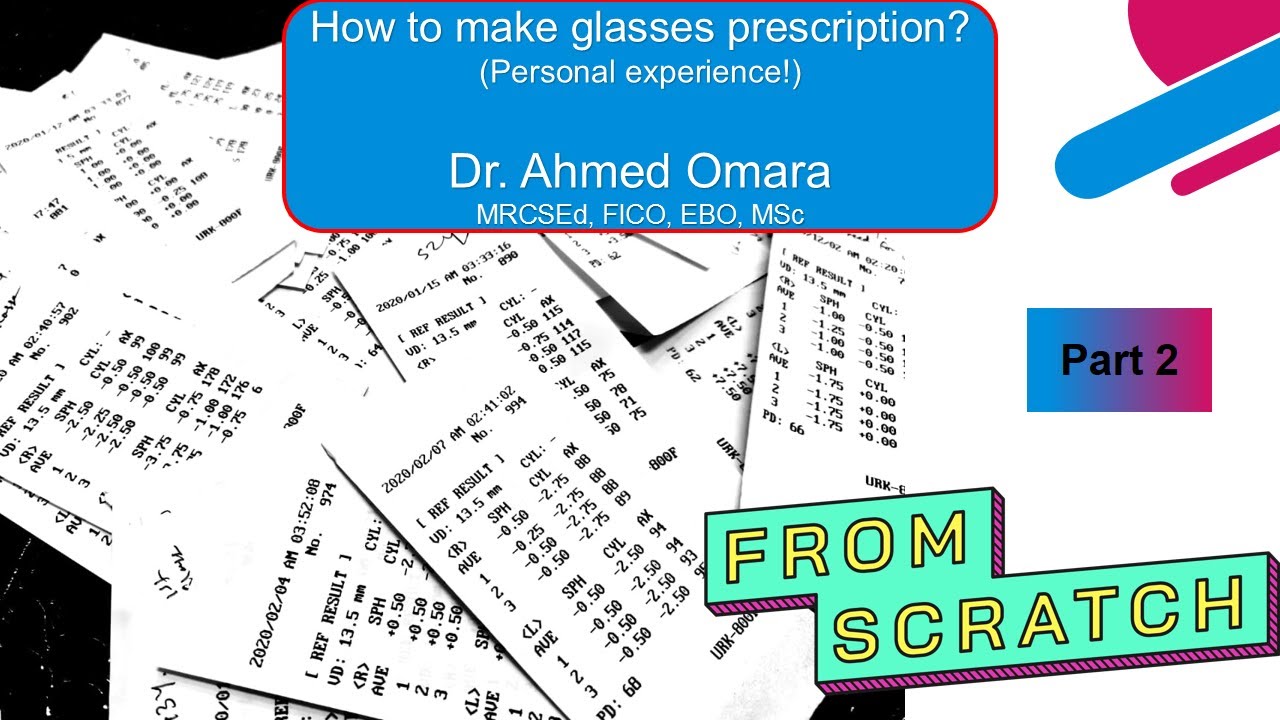02 How to prescribe glasses (for beginners) - Rules (Arabic)