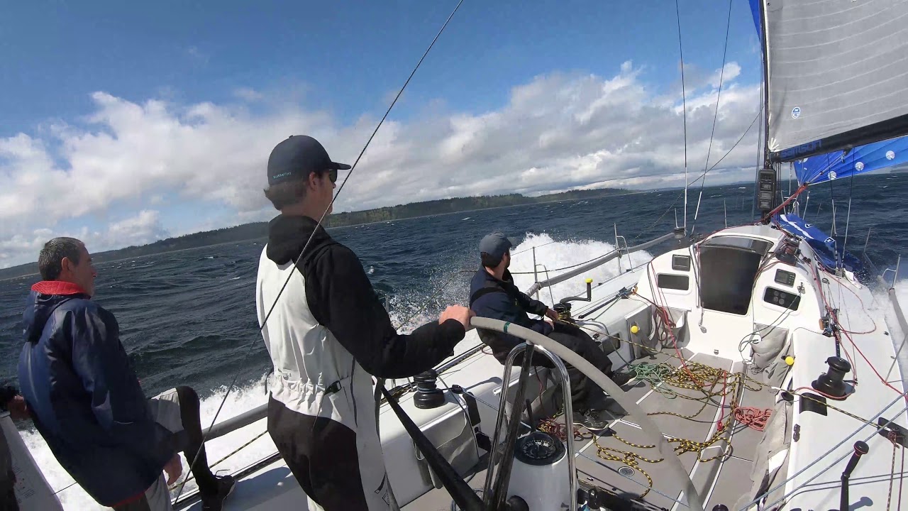 J/125 Hamachi | Port Ludlow Delivery - Blast to Point No Point