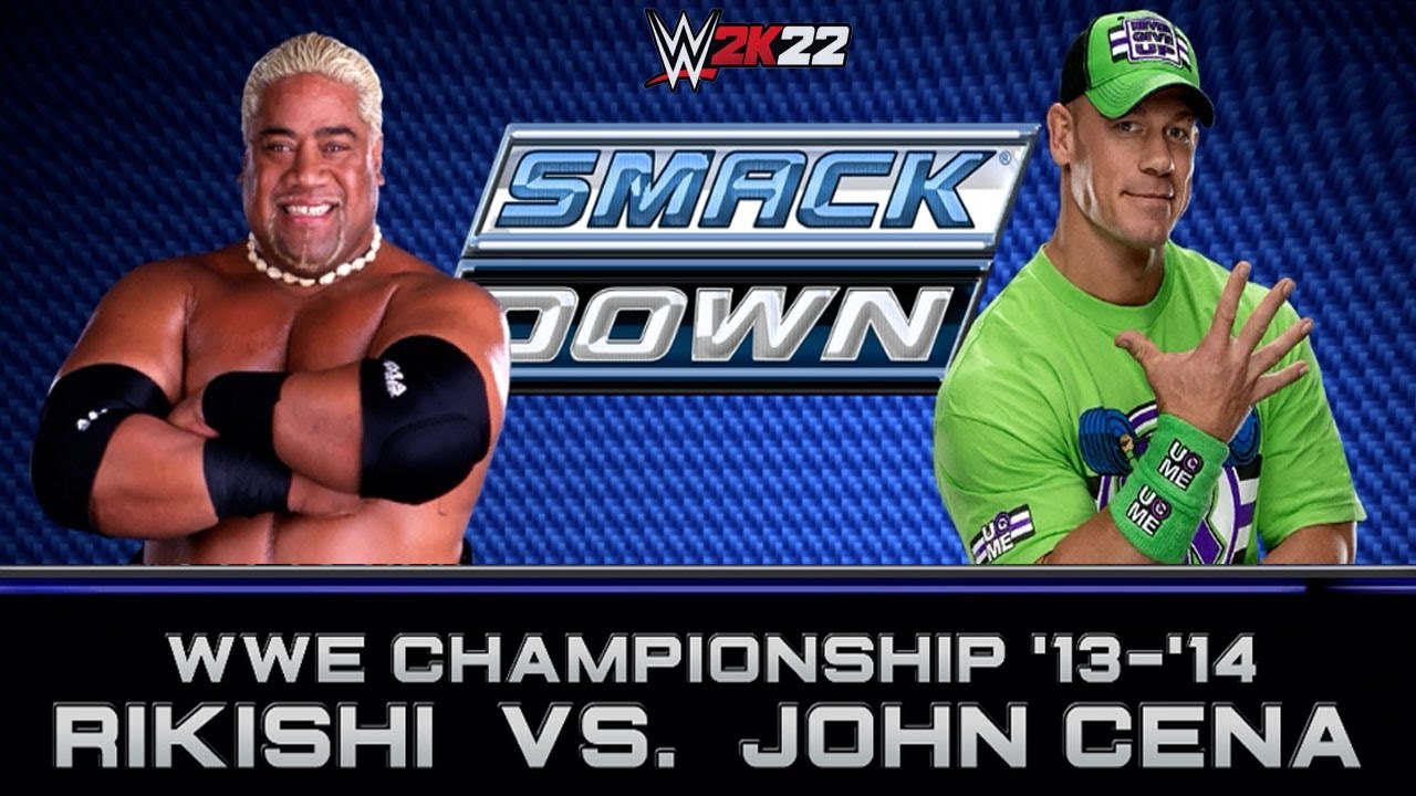 FULL MATCH : John Cena vs Rikishi | WWE SMACKDOWN 2022 | WWE 2K22