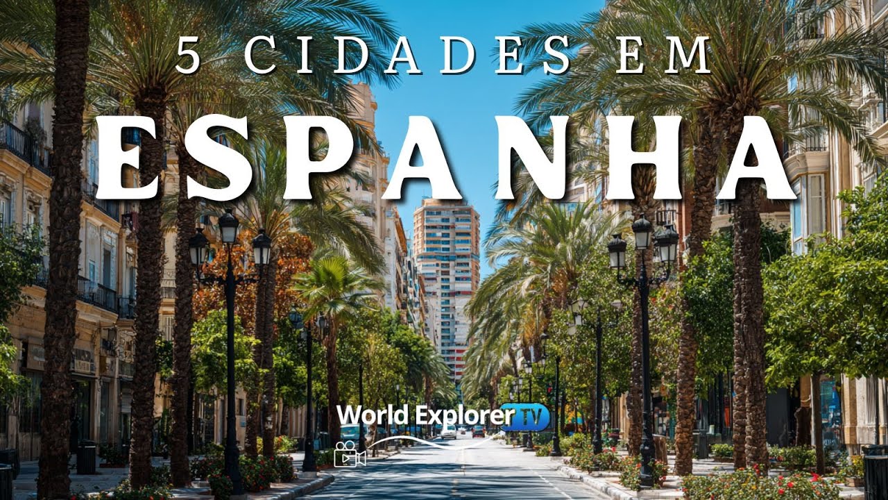 Maravilhas de Espanha | As 5 cidades mais bonitas de Espanha | V&iacute;deos de viagens em 4K