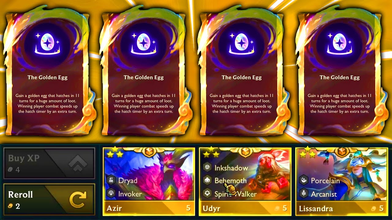 1 IN A BILLION GOLDEN EGG GAME ⭐⭐⭐ | TFT SET 11