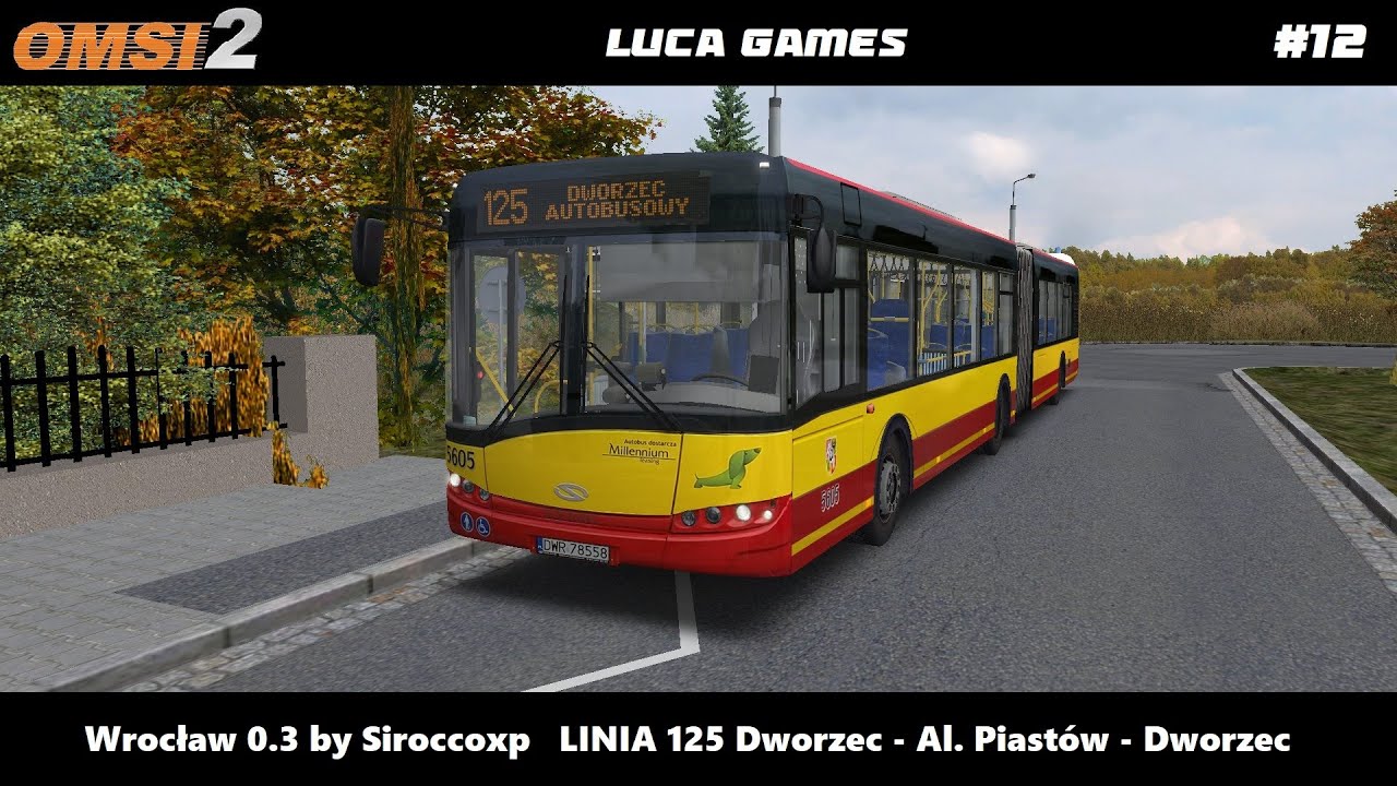 OMSI 2 - Linia 125 na mapie Wroclaw 0.3 by Siroccoxp