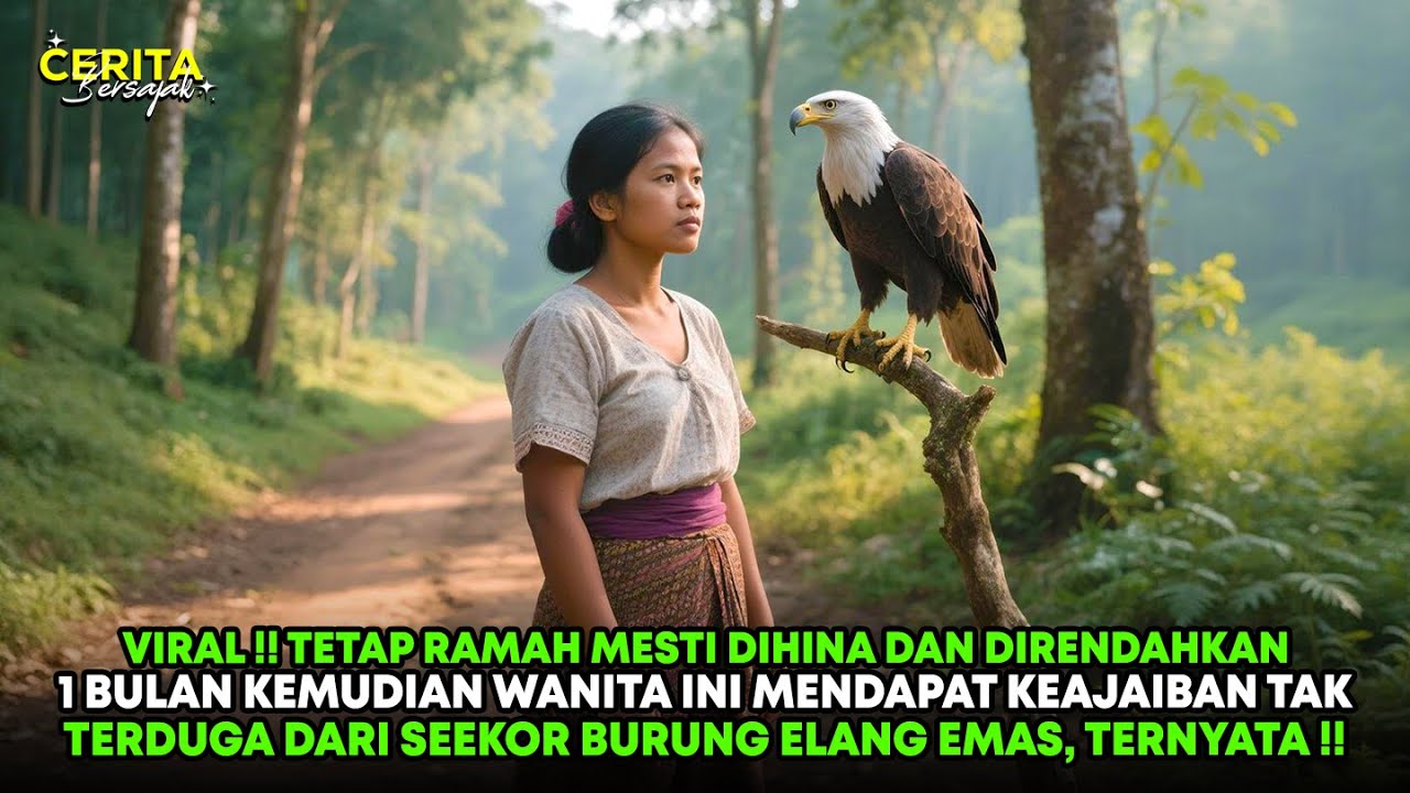 VIRAL !! TETAP RAMAH MESKI DIHINA, SEKEJAP WANITA INI MENDAPAT KEKAYAAN DARI SEEKOR ELANG AJAIB