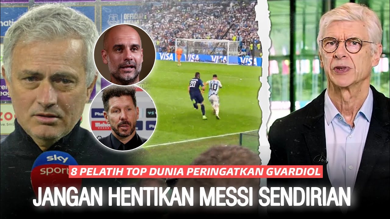 “Jangan Harap Hentikan Messi 1 vs 1” Reaksi 8 Pelatih Top Dunia Melihat Messi Permalukan Gvardiol