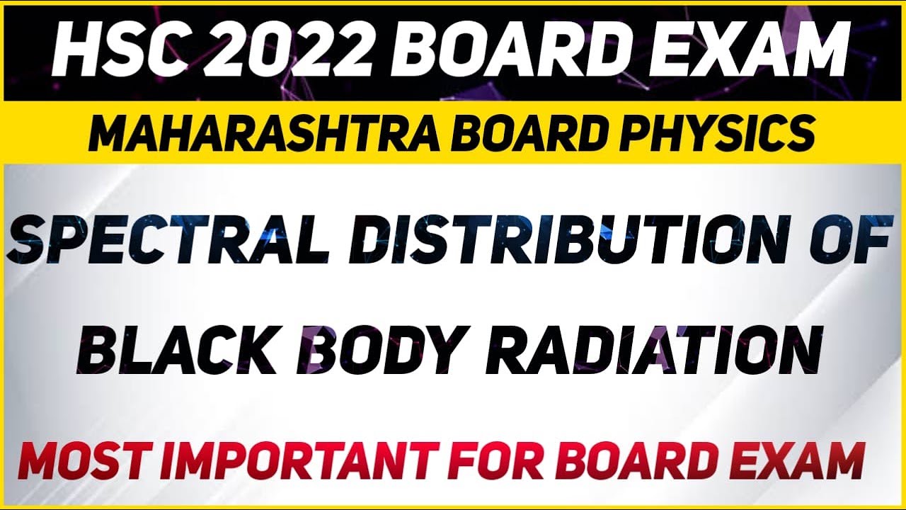 Spectral Distribution Of Blackbody Radiation