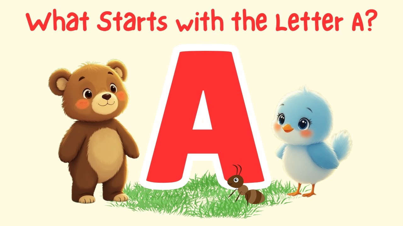 Learn the Letter A – Alphabet Adventure with Milo & Esme | Learn to Read for Kids