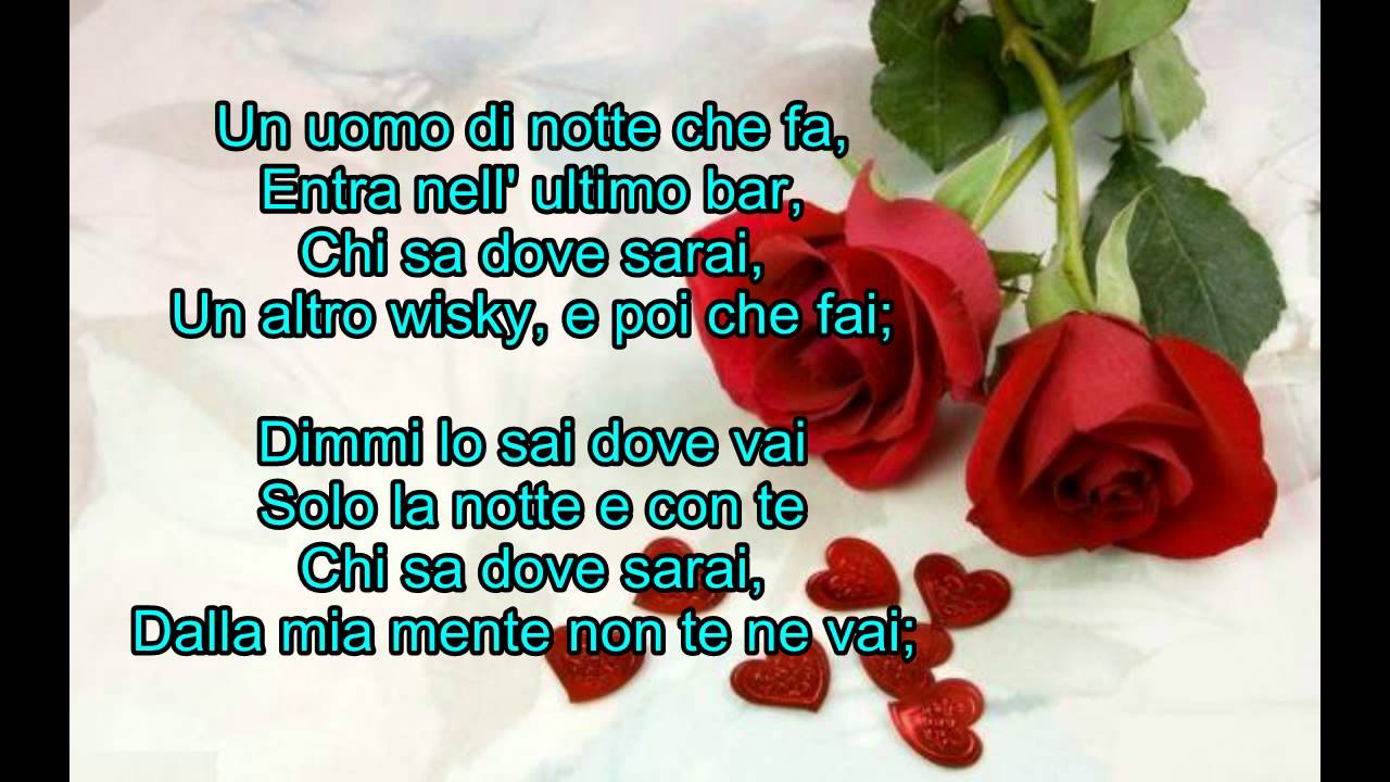 Toto Cutugno - Uomo dove vai